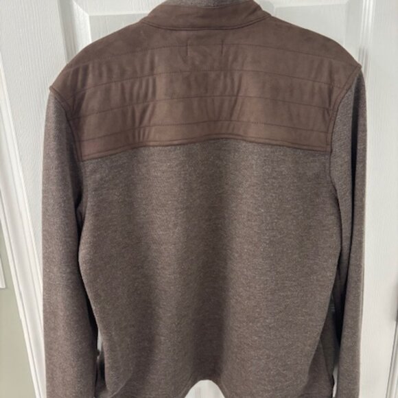 Johnston and Murphy (J&M) Quilted Yoke Full Zip - Picture 2 of 4